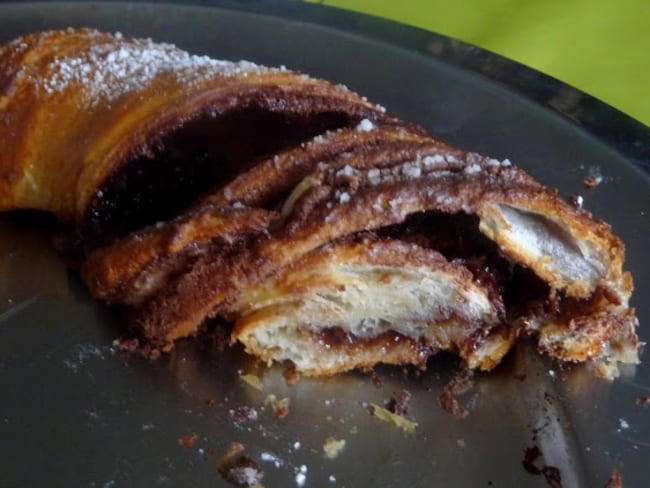 Couronne au Nutella