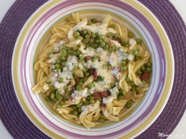 Fusilli maison au piment d’Espelette et sauce basque