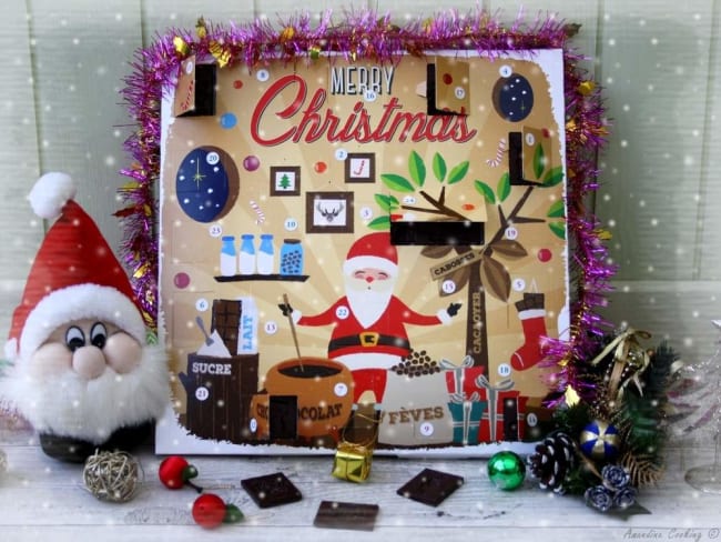 Chocolat maison pour calendrier de l'Avent