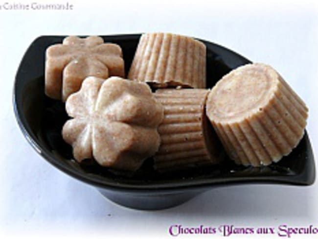 Chocolat Blanc aux Speculoos