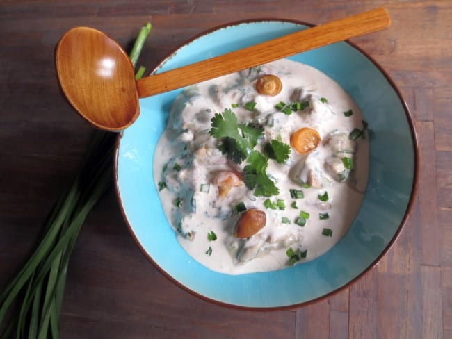 Soupe Asiatique de Poulet Parfumée