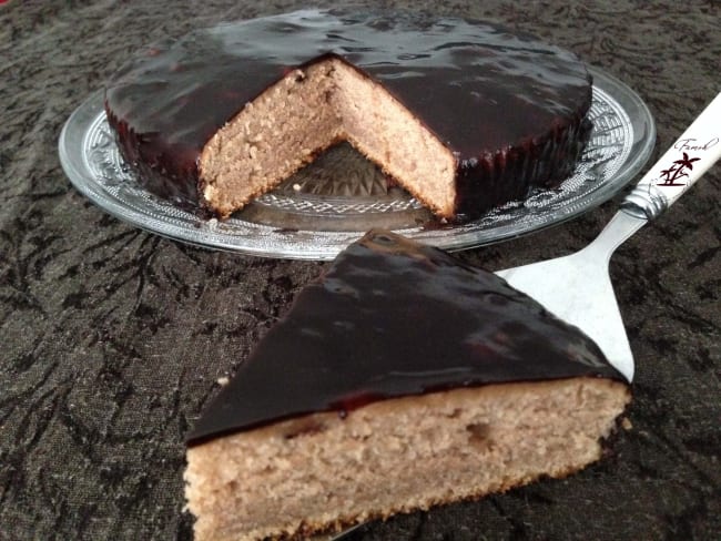 Gâteau Ardéchois au miroir chocolat