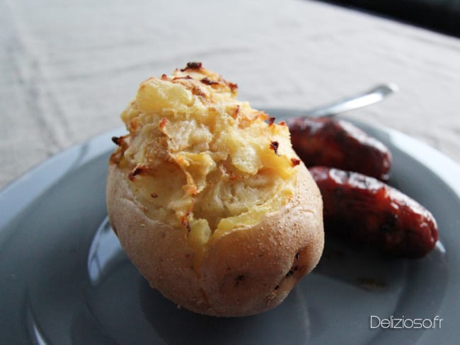 Pommes de terre farcies au chou d'après Gordon Ramsay