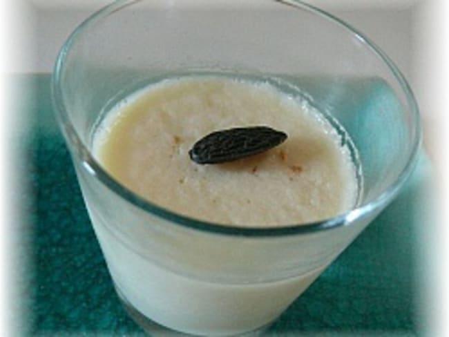 Panna Cotta Fève Tonka