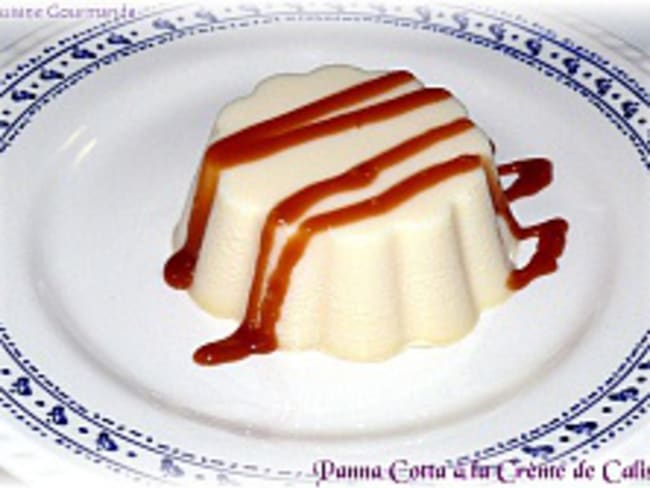 Panna Cotta à la Crème de Calisson