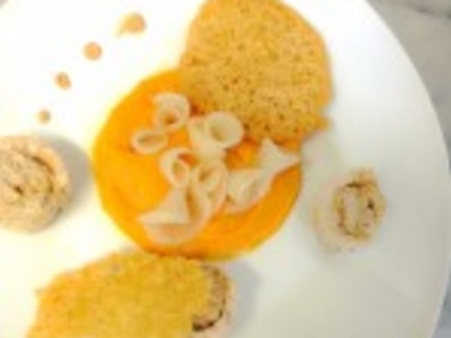 Purée de carottes et cumin, roulés de dinde moutarde - Comment j'ai changé de vie