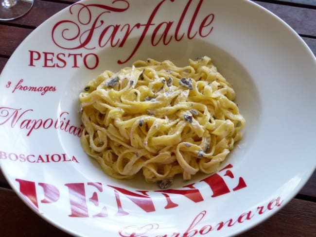 Pâtes aux truffes