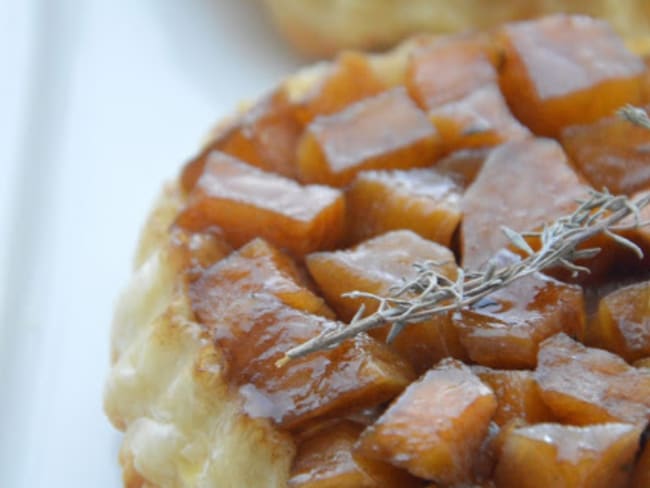 Tartes Tatin aux Navets boule d'or