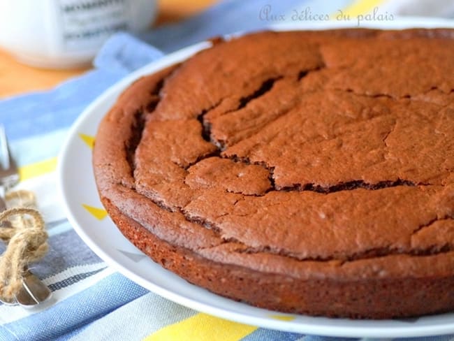 Gâteau Fondant à la Ricotta & au Chocolat