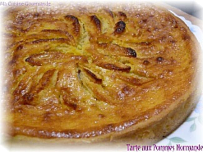 Tarte aux Pommes Normande