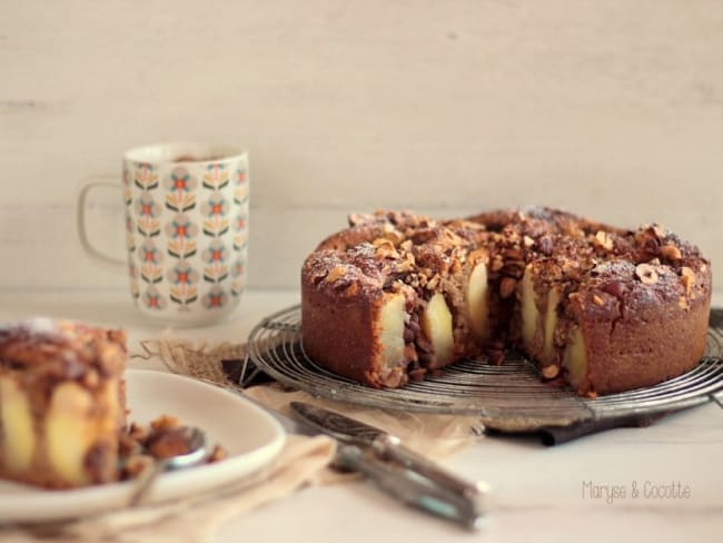 Gâteau aux Pommes Surprise