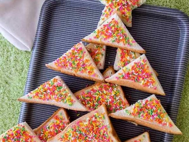 Fairy Bread Christmas Tree