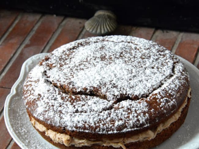 Gâteau à la Farine de Châtaigne et à la Brousse