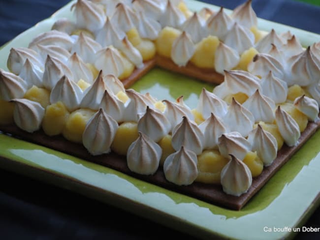 Tarte au citron meringuée