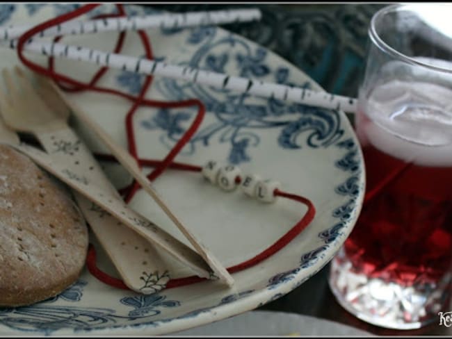 Vodka cranberries et myrtilles et Knäckelbröd