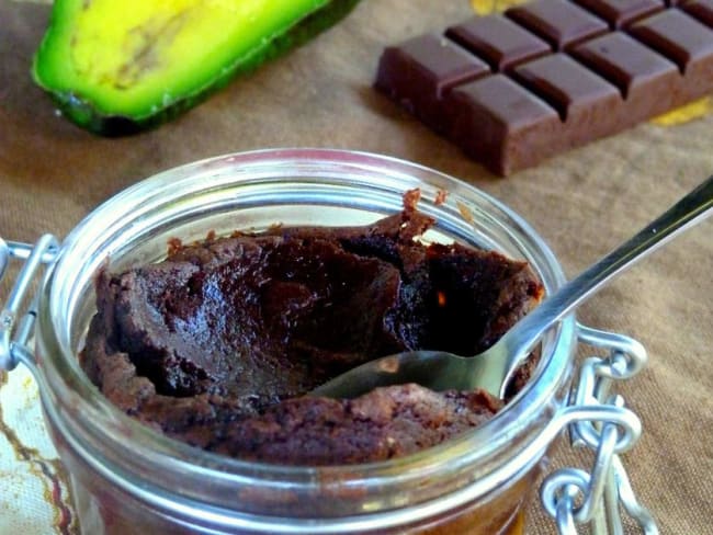 Moelleux au chocolat et avocat sans beurre