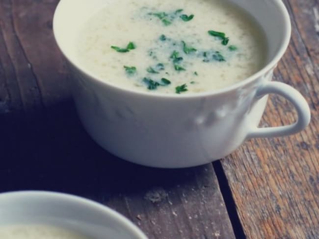 Bouillon de légumes au tapioca