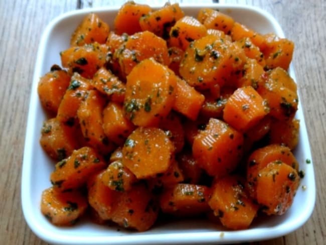 Salade de carottes à l'orientale