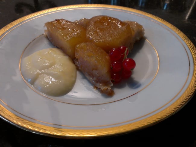 Tarte tatin aux poires