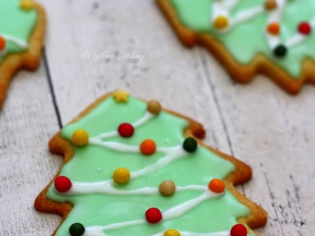 Biscuits "sapin de Noël"