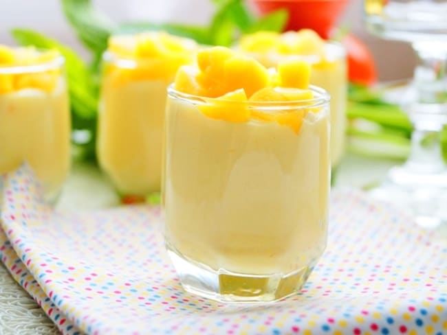 Mousse à la mangue