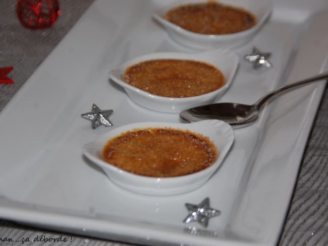 Crème brûlée au foie gras