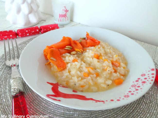 Risotto au potimarron et Beaufort