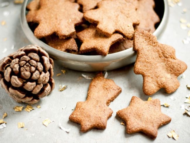 Biscuits de Noël aux épices vegan et sans gluten