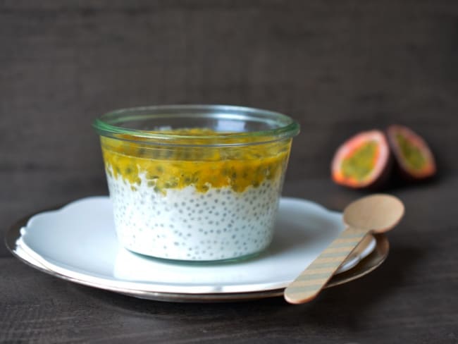 Pudding de chia au maracudja