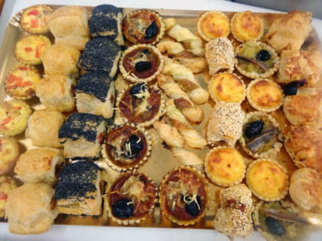 Petits fours en pâte feuilletèe