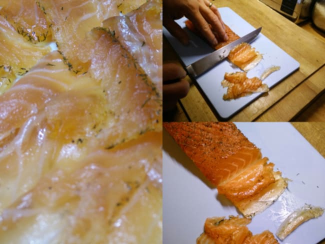 Saumon Gravlax