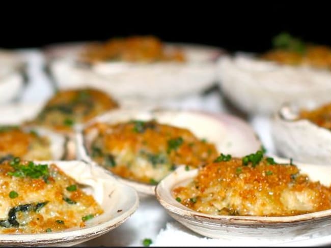 Coquilles au saumon spéciales réveillon de la Saint-Sylvestre