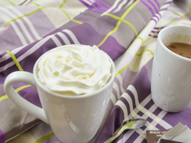 Chocolat chaud viennois