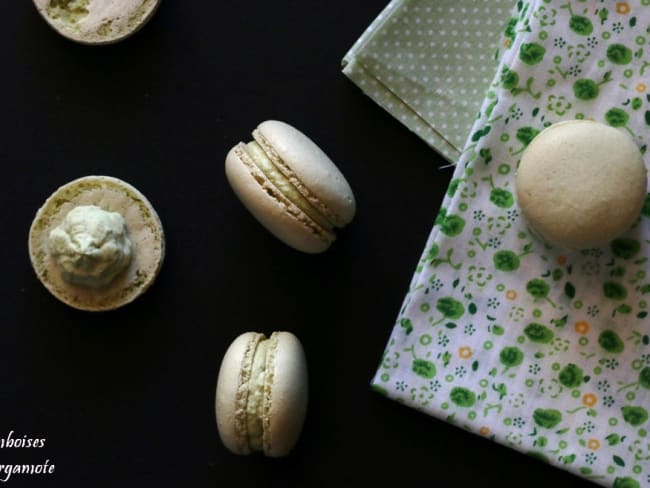 Macarons au thé vert Matcha