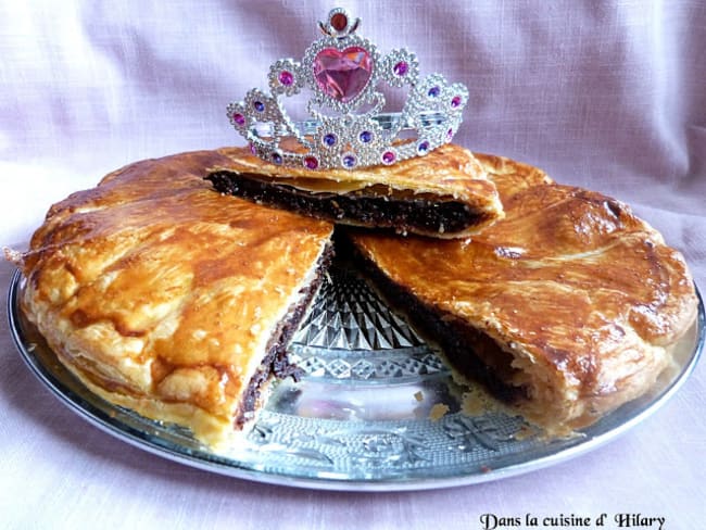 Ma galette des princesses au chocolat et pralin