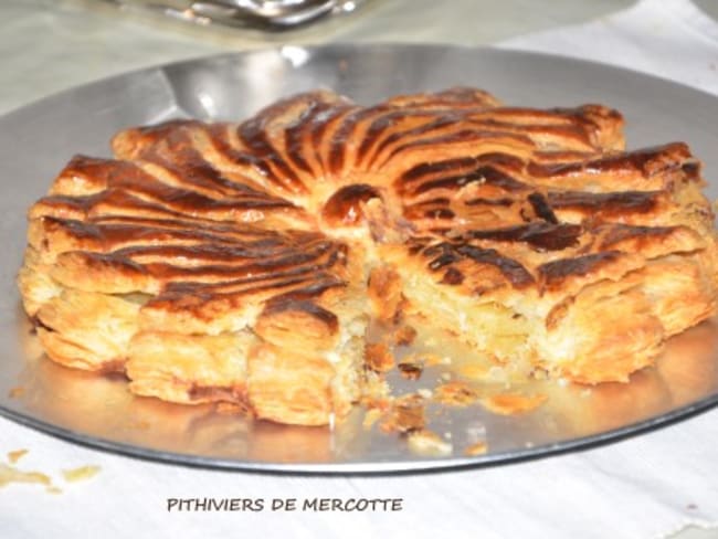 Le pithiviers ou galette des rois à la crème amande