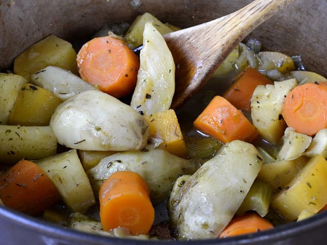 Mijotée de légumes d'hiver