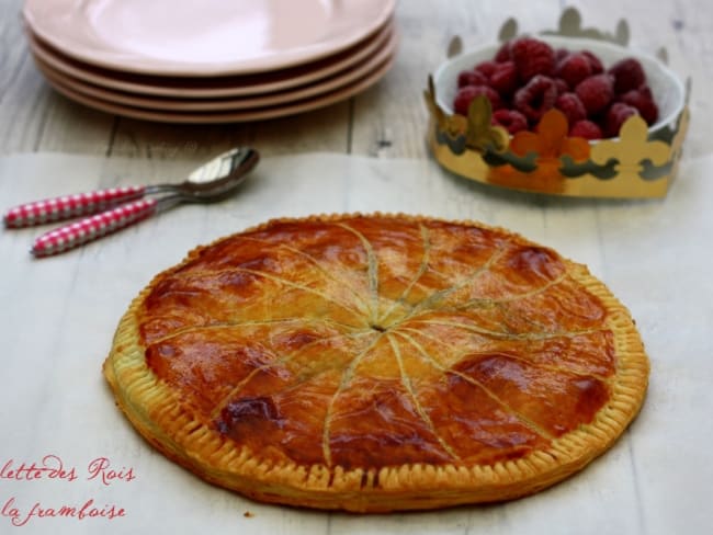 Galette des Rois à la framboise