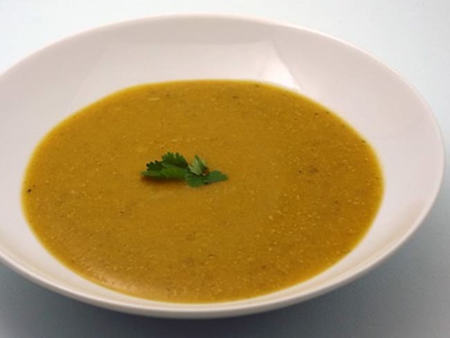 Soupe de carottes cumin coriandre