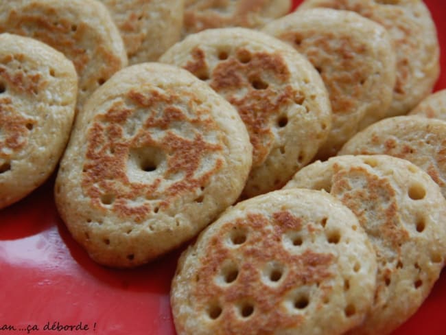 Blinis à l'épeautre et au son d'avoine