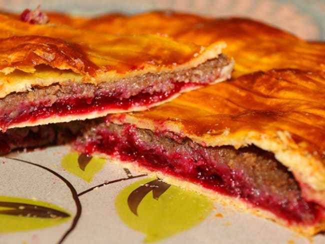 Galette des Rois, pacanes canneberges et sirop d'érable