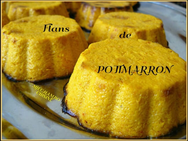 Flans de potimarron