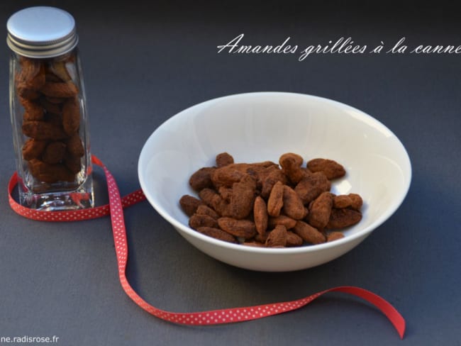 Amandes grillées à la cannelle