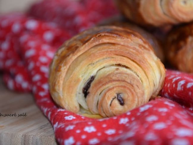 Pains au chocolat faciles