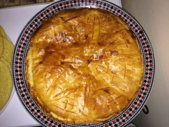 Galette des rois frangipane façon Mercotte pour fêter l'épiphanie