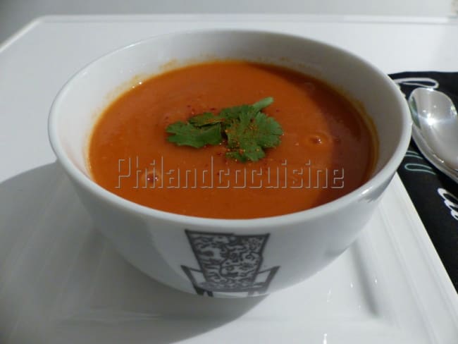 Soupe à la tomate