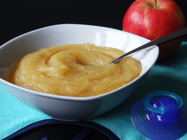 Compote pomme vanille pour petits et grands