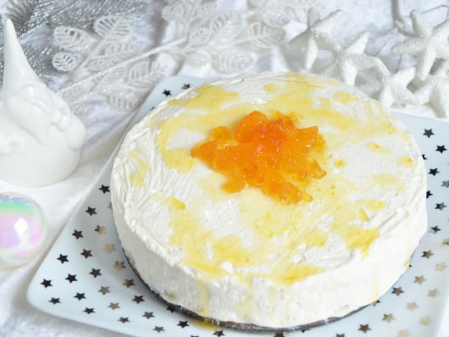 Cheesecake pomme safran