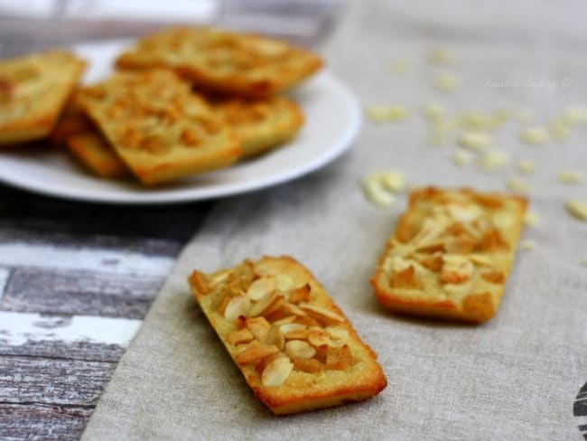 Financiers aux pommes et amandes allégés