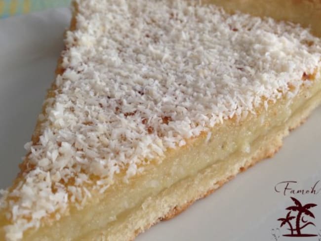 Tarte noix de coco